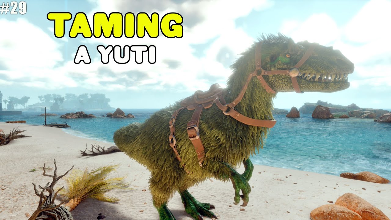 Hunting for a Yutyrannus Ark Survival Ascended Part 29 YouTube