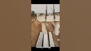 Incredibly bridge construction installation