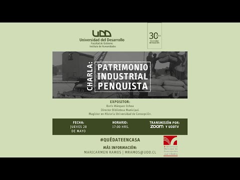 Charla | Patrimonio Industrial Penquista