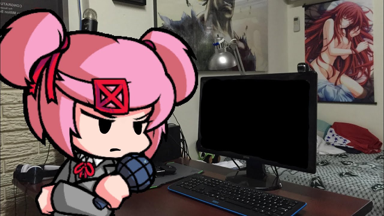 DDLC reacciónan al 2do mod de Fernanfloo :D