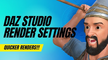 Optimize Daz 3D Render Settings: Speed Up Early Draft Renders #dazstudio