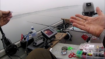 Pike fishing how to: Tie a 2 hook wire pike trace - Knotless knot method