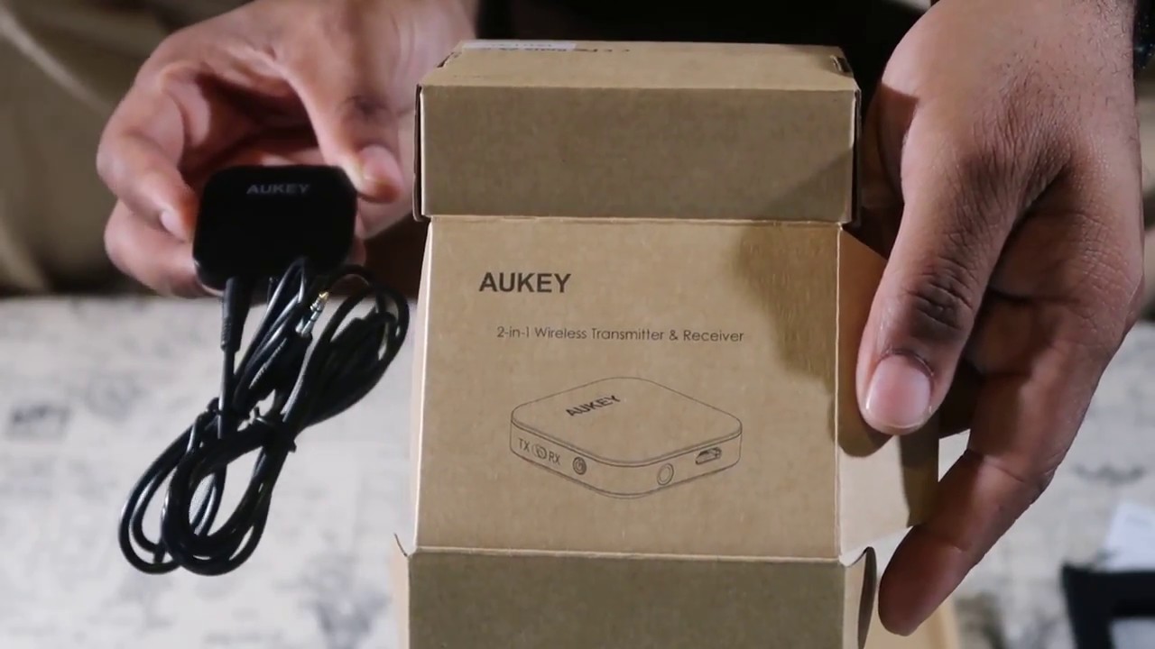 AUKEY BLUETOOTH TRANSMITTER AND RECEIVER UNBOXING AND REVIEW!!!! YouTube