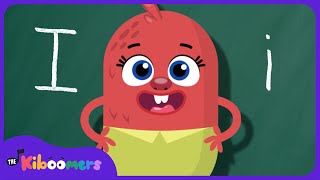 Letter I Song - The Kiboomers Preschool Phonics Sounds - Uppercase & Lowercase Letters