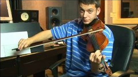 How to Play the Violin: G Minor Scale : Violin Scales in G Minor: Seventh Scale Degree