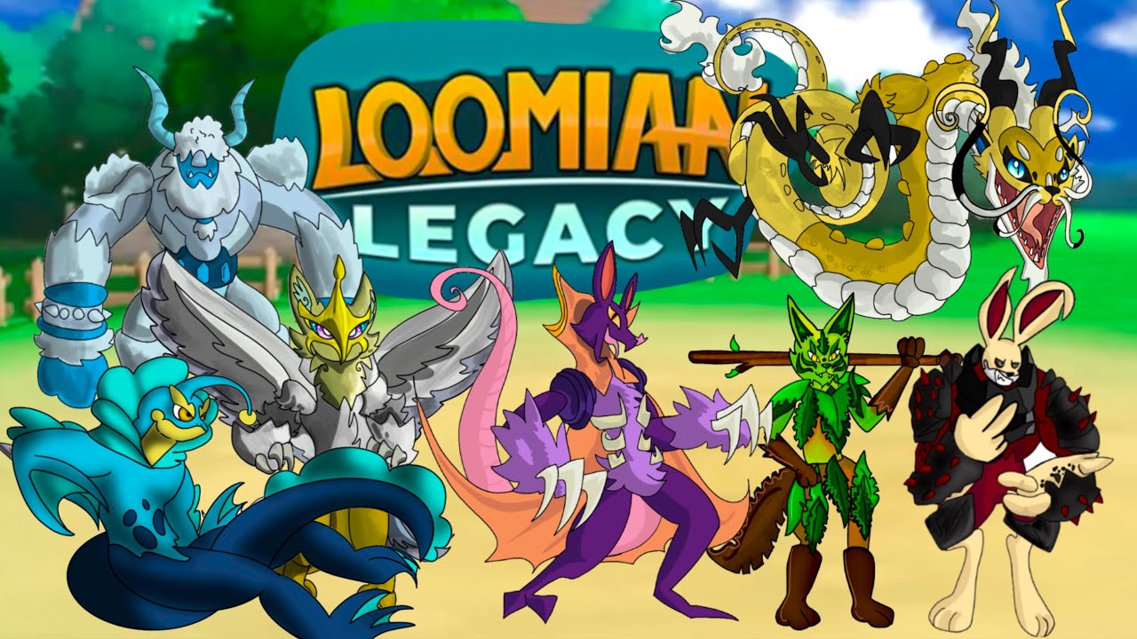 Crimmydumsun on X: Loomian Legacy Cover but with their final evolution # LoomianLegacy #loomianlegacyart  / X