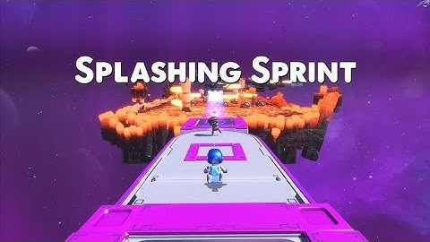 Splashing Sprint 100% Walkthrough - Astro Bot
