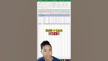 Mẹo bóc khối lượng thép sàn nhanh sử dụng phím tắt trong Excel