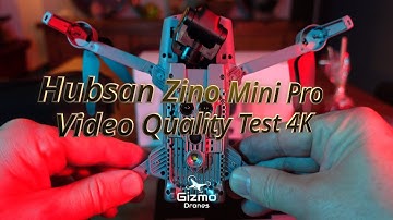 Hubsan Zino Mini Pro drone video test #1 - Is the 4K video any good?