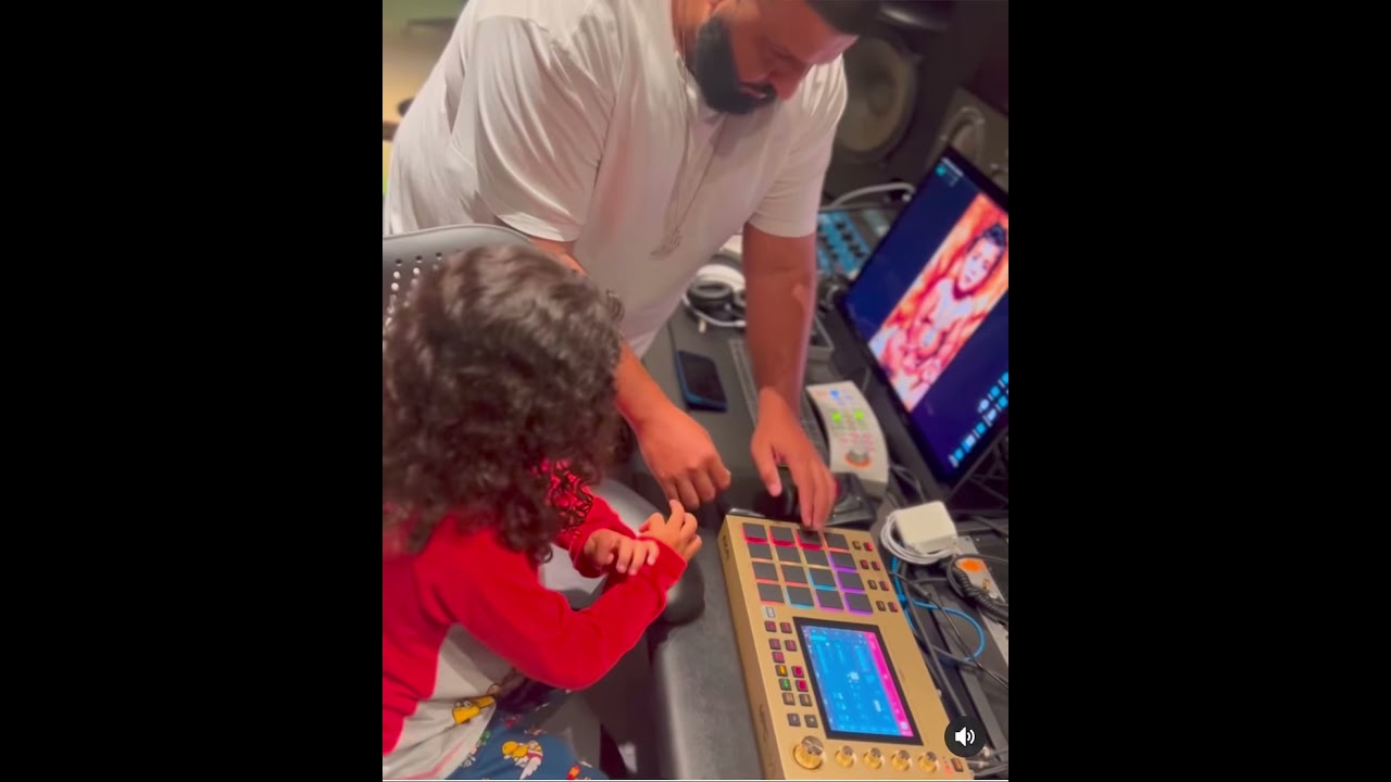 DJ Khaled Teaches His Son How To Make Beats?