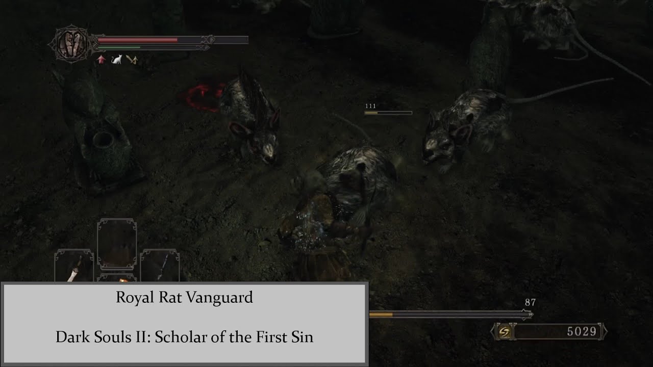 Dark Souls 2 - How to Beat the Rat Vanguard Boss 