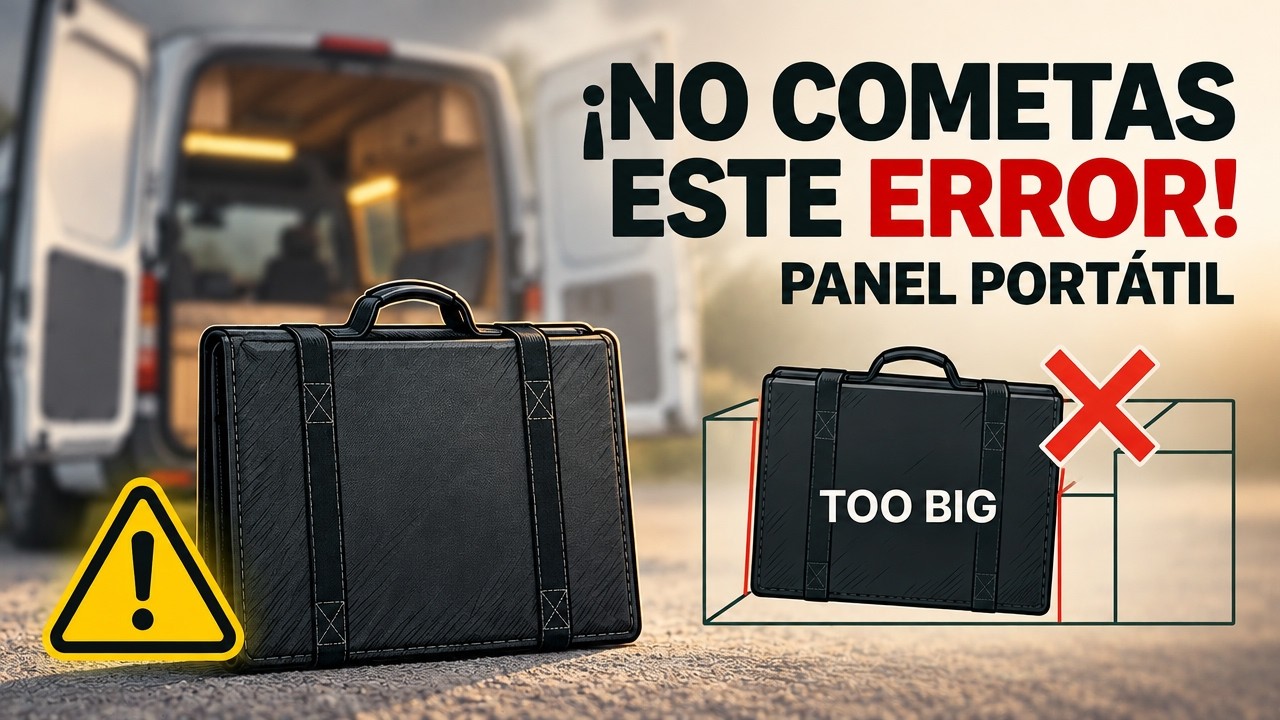 ¿Qué panel solar comprar para tu camper? ¡No cometas este error!