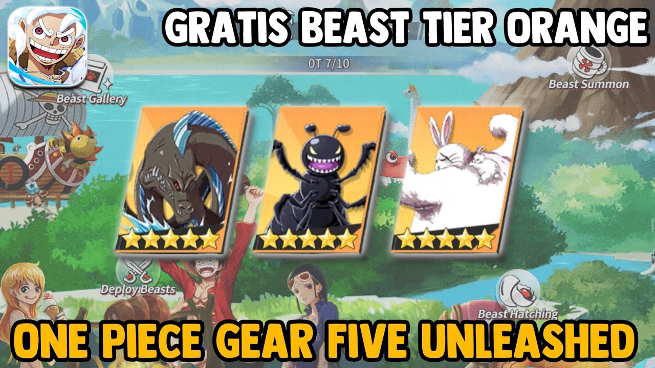 Hoki Dapet Free Orange Beast ‼️ | ONE PIECE GEAR FIVE UNLEASHED | PIRATE ERA LEGENGDS SHORES