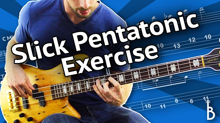 SWEET Pentatonic Bass Exercise (Perfect for improv/fills…)