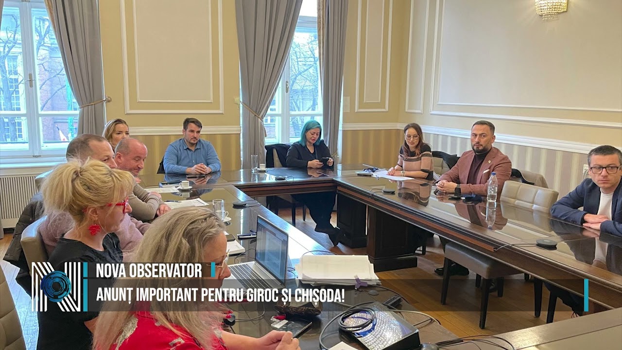 Anunț important pentru Giroc și Chișoda!