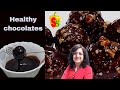 Healthy chocolates  homemade chocolate  easy recipe christmas speacial chocolates shahi swad 