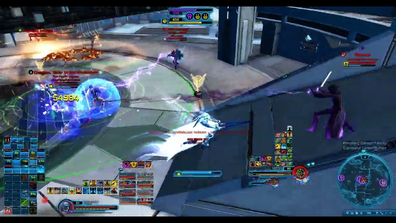 SWTOR 7.4 - PVP Warzone, The Civil War - Sentinel Combat POV