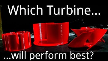 Testing 3 Wind Turbines from Thingiverse