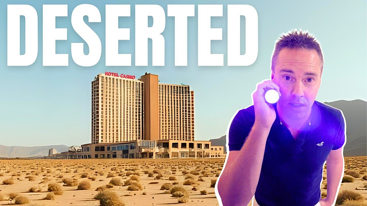 I Stayed In a Deserted Hotel & Casino - What I Found Was Shocking!