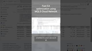 Fast EA optimization using MQL5 Cloud Network: Share your agents and get rewarded