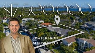 VILLA AMAN: MIAMI’S $17.5M ULTIMATE WATERFRONT SANCTUARY | 6850 Sunrise Court Coral Gables, FL 33133