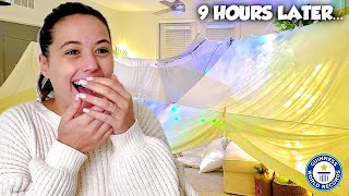 Surprising My Wife with a Giant Pillow Fort!