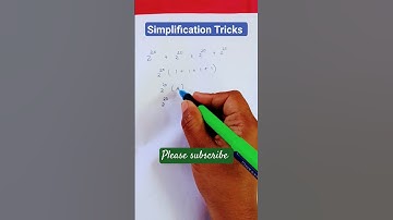 Simplification Trick l simplification short trick l math short tricks #shorts #shortvideo