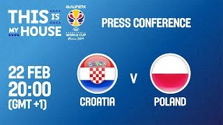 Croatia v Poland - Press Conference