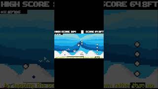 Penguin Bounce Downward Jump #shorts #gaming #mobilegame screenshot 4