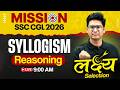 SSC CGL Reasoning Classes 2026 | Syllogism Reasoning | SSC CGL 2026 Reasoning by Jitin Sir