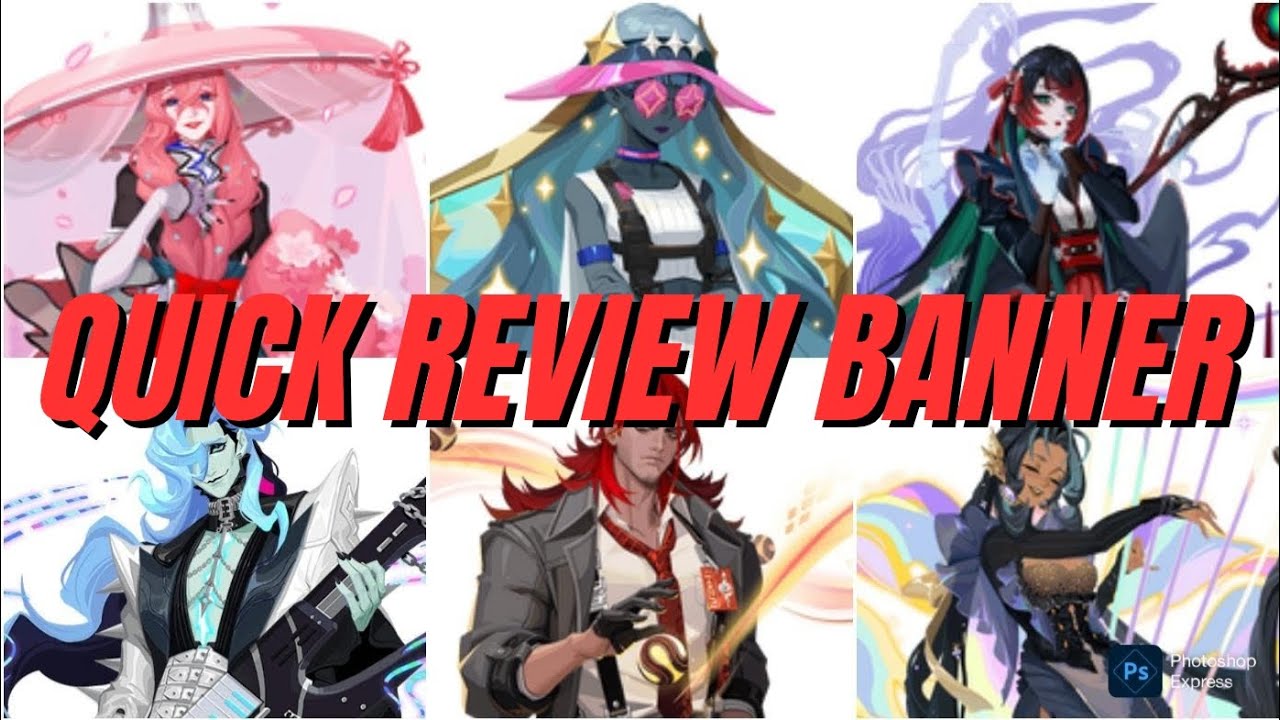 Review banner phiên bản 3.4.30 - Sakura, Pindar, Hồng Châu, Tiye, Yuuhime, Norah | Dislyte
