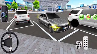 Subway Station Sedan Hyundai Sonata Car in Parking Bus Tarminal - 3D Driving Class -Android Gameplay screenshot 3