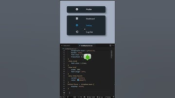 🚀 CSS Dropdown Menu with Smooth Transition #webdevelopment #coding #css  #shorts