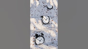 "time is running out" - Curve Modifier in Blender Geometry Nodes 4.0; Noding-Product