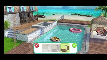 Home Design : Waikiki Life - Level 5 gameplay design decor match game walkthrough