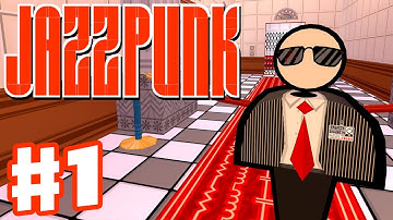 Jazzpunk - Gameplay Walkthrough Part 1 - Infiltrate the Soviet Consulate (PC Indie Game)