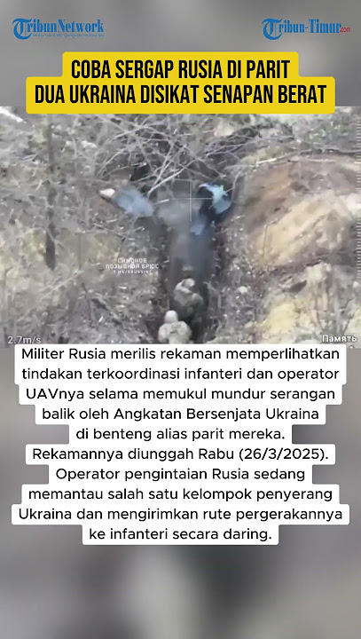 COBA SERGAP RUSIA DI PARIT, DUA UKRAINA DISIKAT SENAPAN BERAT