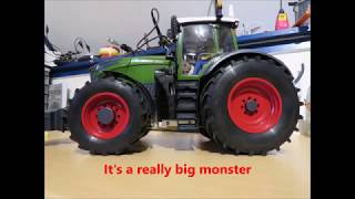 Fendt 1050 Bruder on a amazing MFZ Blocher chassis Building film