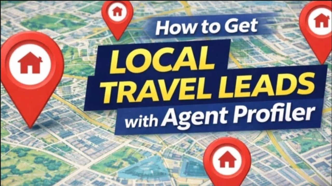 How to Get Local Travel Leads with Agent Profiler | LIVE REPLAY