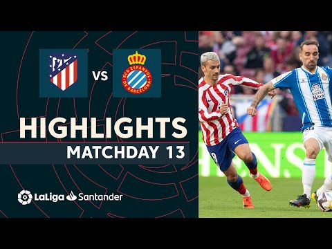 Atletico Madrid Espanyol Goals And Highlights