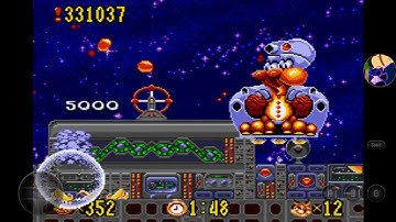 Bubsy In Claws Encounters Of the Furred Kind Genesis Cheats Invincibility Shield Playthrough Part 4