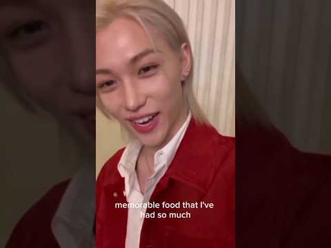 Felix talking about his favourite Italian foods ðð
