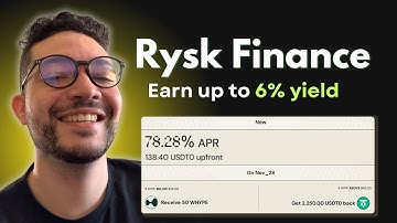 Earn 6% Yield on Idle Crypto | How Rysk Finance Works
