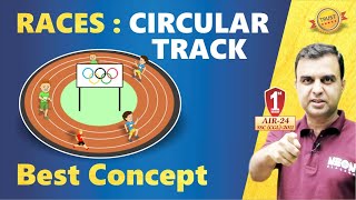 Circular Track  Races  Best Concept by RAJA SIR for SSC CGL, CHSL (PRE/MAINS) #cpr #ssccglmaths