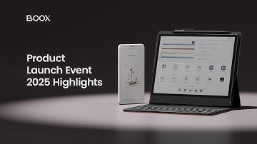 BOOX Product Launch Event 2025 Highlights