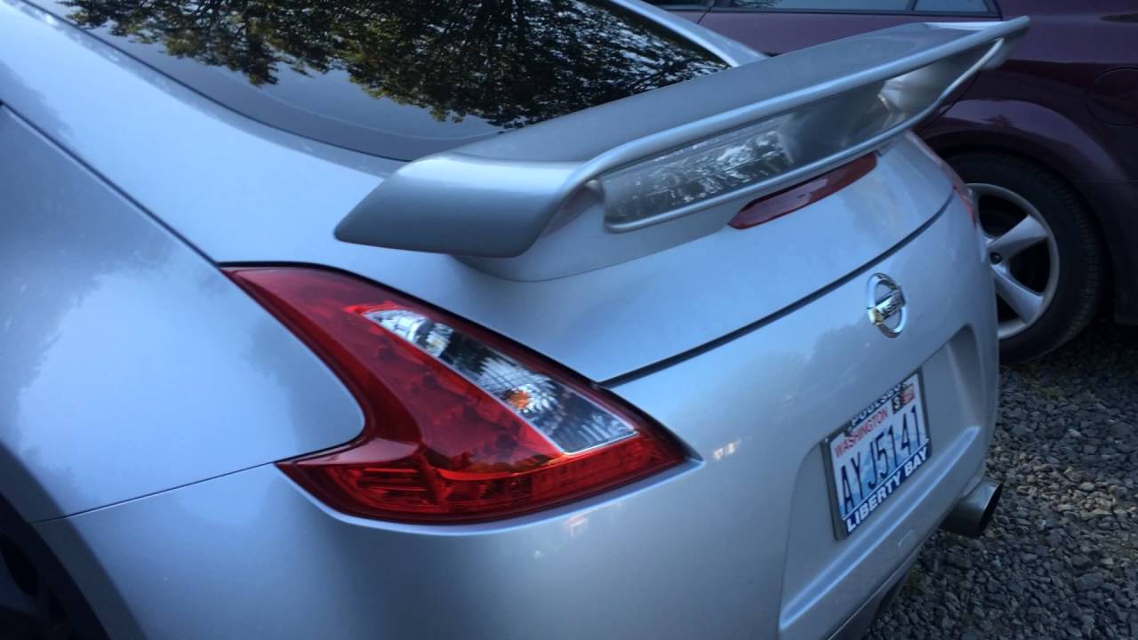Evo R High Wing Review 370z Youtube