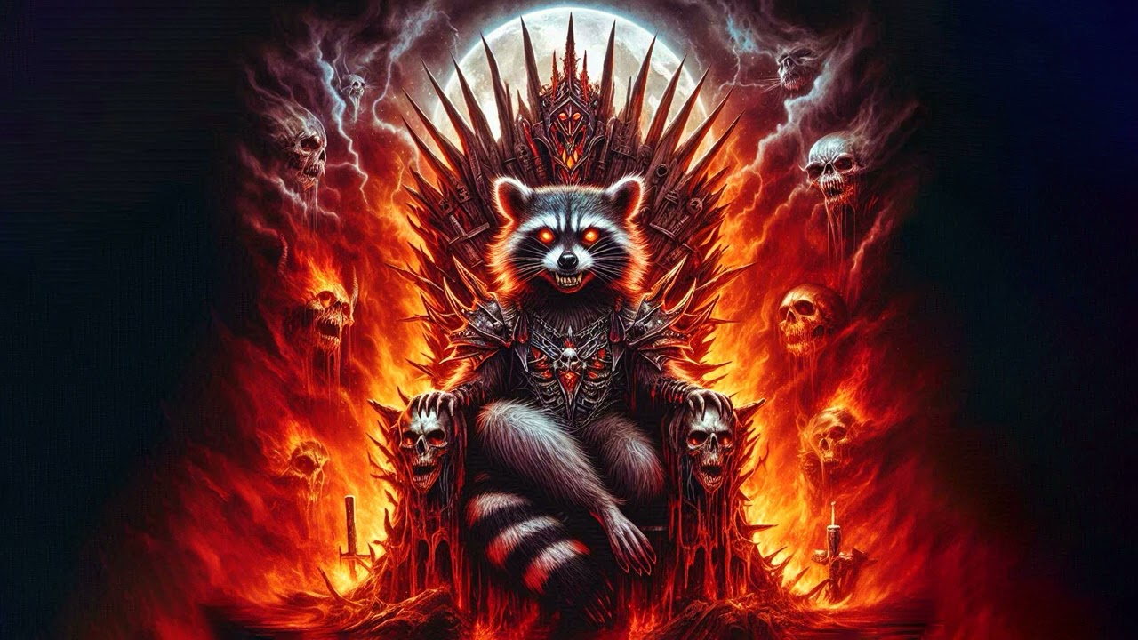 Енот Апокалипсиса III. Трон Хаоса (Heavy Metal) (Udio AI)