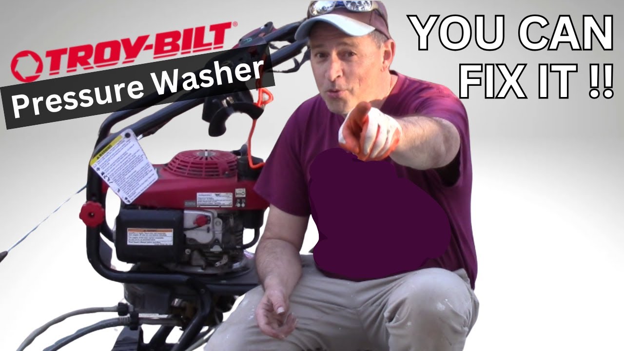 Troy Bilt Pressure Washer Won T Start