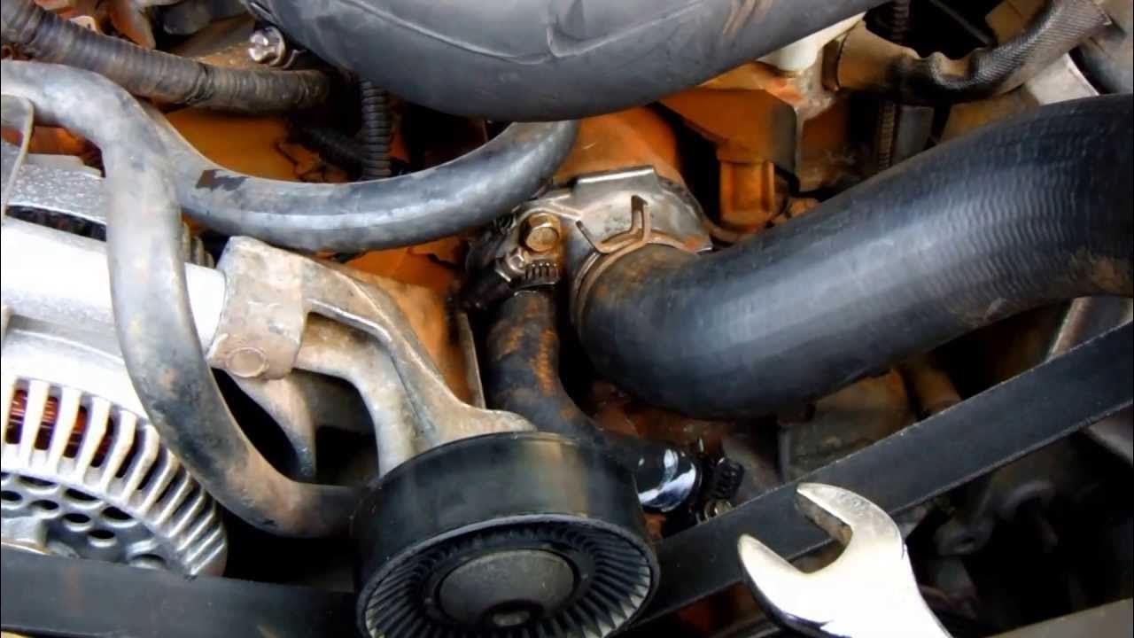DIY 1995 F-150 thermostat replacement Tips and Tricks - YouTube