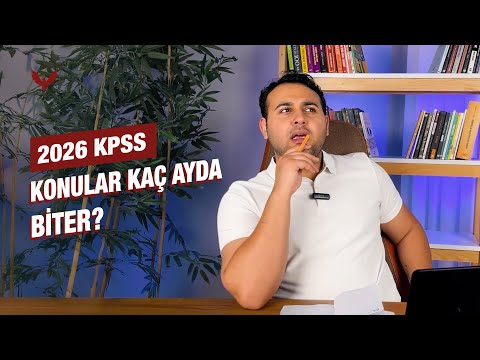 2026 KPSS Konuları Kaç Ayda Biter? Konuları Bitirip Derece Yapmak! #kpss2026